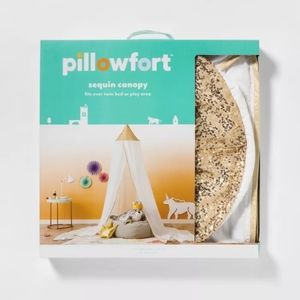 Pillowfort sequin bed canopy